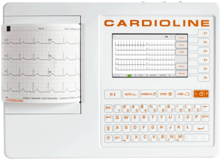 Cardioline ECG100S 3/6 canali - 12 derivazioni