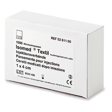 Cerottini Dermaplast IsoMed 1.5 x 4 cm bianchi per prelievo e iniezione