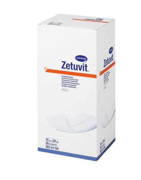 Compresse assorbenti Zetuvit - 10 cm x 20 cm - non sterile