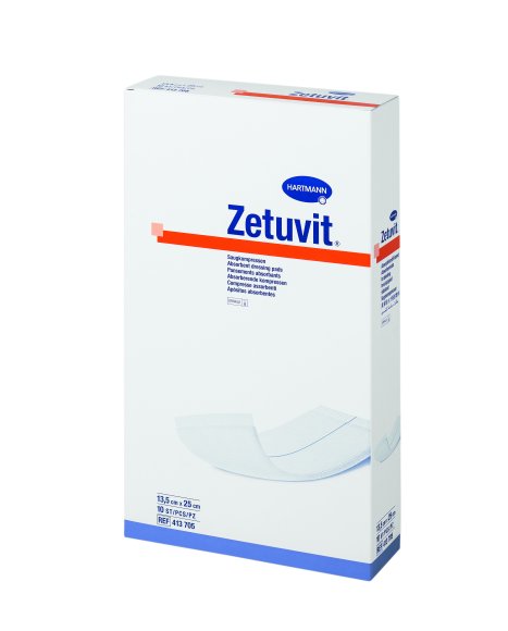 Compresse assorbenti Zetuvit - 13.5 cm x 25 cm - sterile