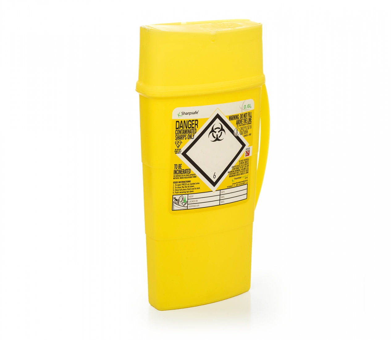 Contenitore Sharpsafe 0.45 L