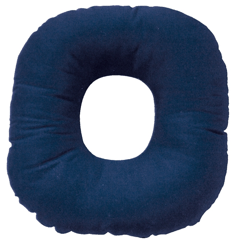 Cuscino ciambella con foro centrale 100% cotone 43 x 45 cm
