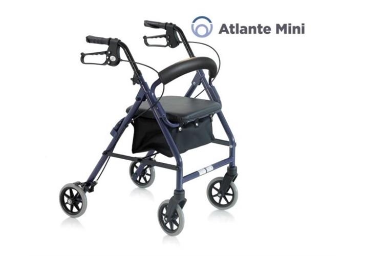 Deambulatore rollatore Atlante Mini - blu