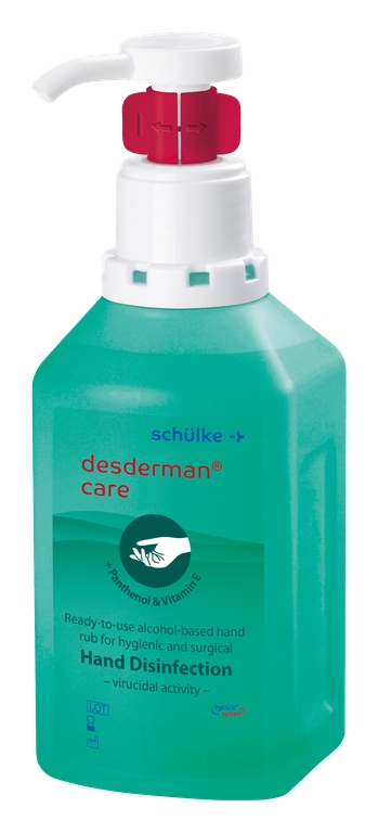 Disinfettante mani Desderman Care liquido 500 ml con dosatore