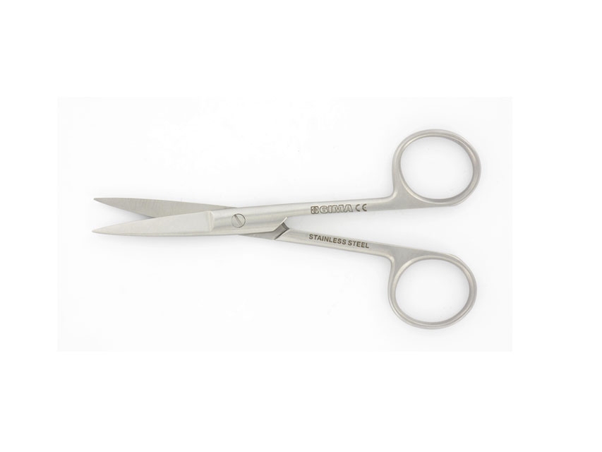 Forbice lame rette 11.5 cm in inox - pluriuso
