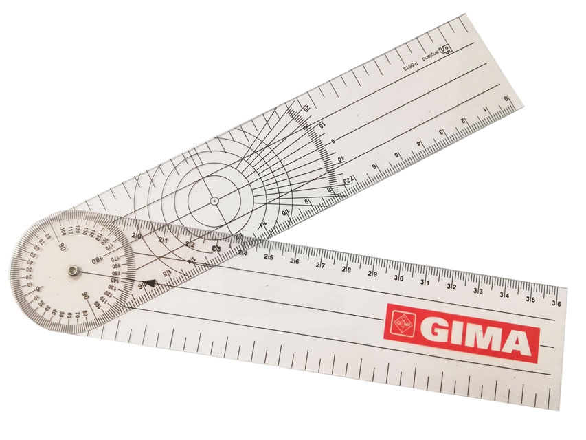 Goniometro 205 x 45 mm