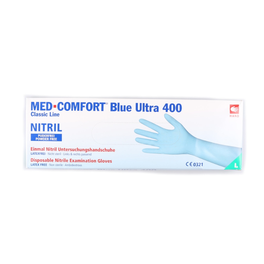 Guanti in nitrile Med-Confort Blue Ultra 400 - L
