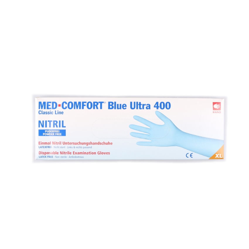 Guanti in nitrile Med-Confort Blue Ultra 400 - XL