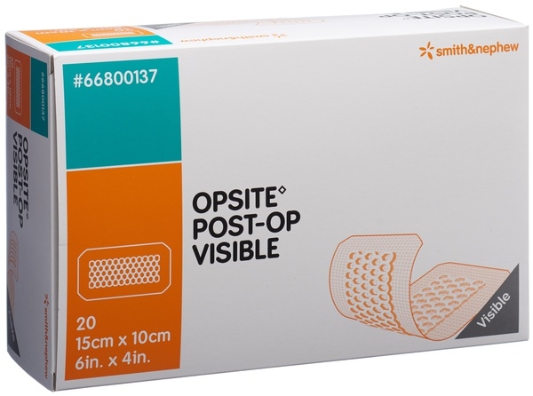 Medicazione Opsite Post-Op Visible trasparente 15 cm x 10 cm - sterile