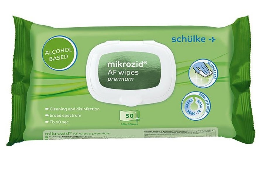Mikrozid AF Wipes (salviette) Premium 20 x 20 cm in softpack da 50 pezzi