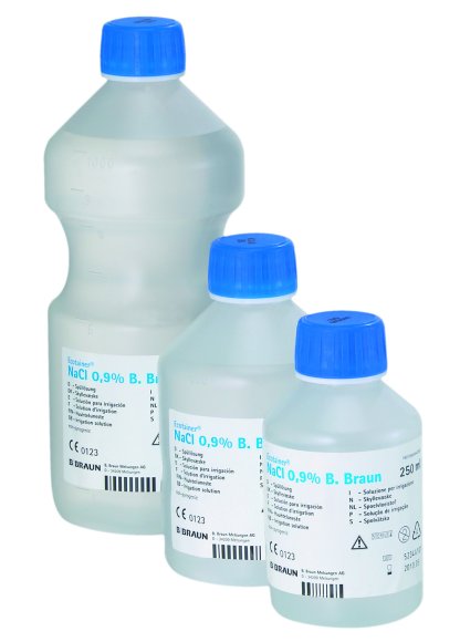 NaCl 0.9% Ecotainer 250 ml - soluzione per irrigazione