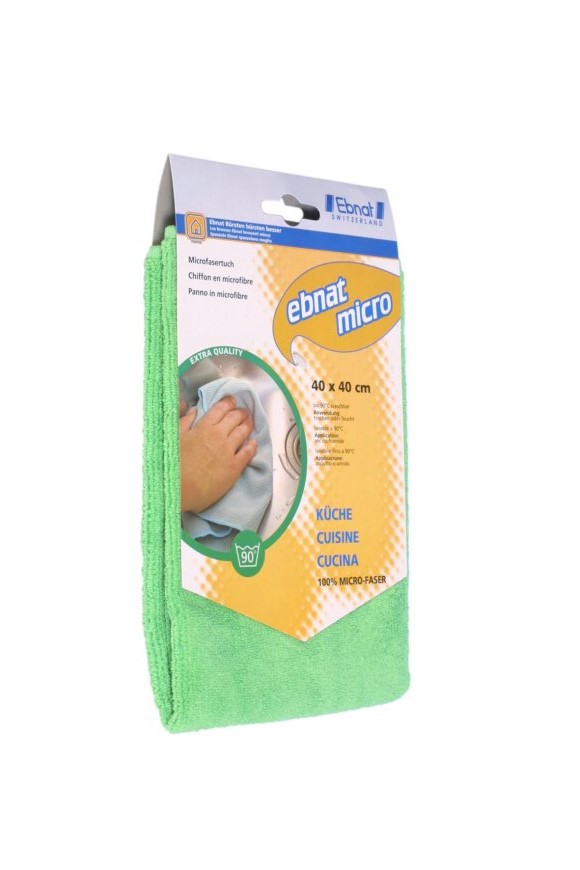 Panno in microfibra 40 x 40 cm - verde