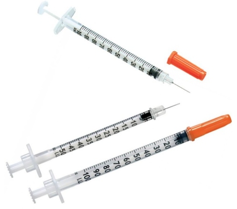 Siringhe BD Micro-fine insulina U-100 1 ml - 29G 0.33 x 12.7 mm