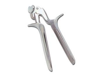 Speculum Collin misura media in acciaio inox