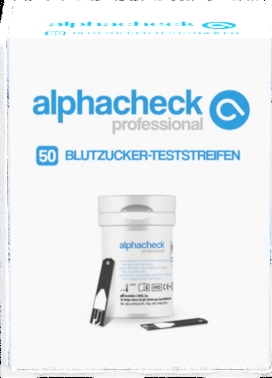 Strisce reattive per misurazione glicemia Alphacheck