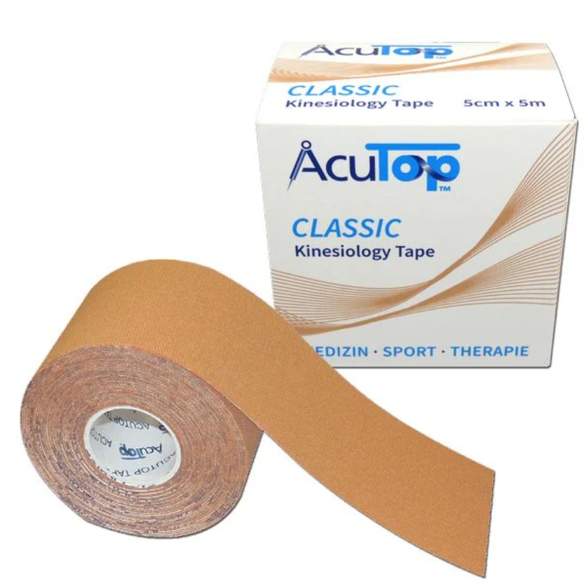 Tape neuromuscolare AcuTop Classic 5 cm x 5 m - beige