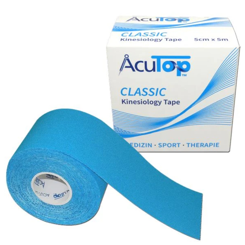 Tape neuromuscolare AcuTop Classic 5 cm x 5 m - blu