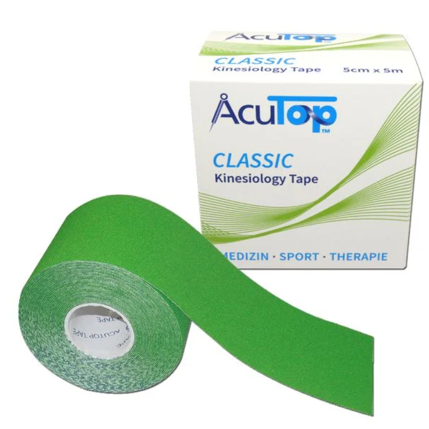 Tape neuromuscolare AcuTop Classic 5 cm x 5 m - verde