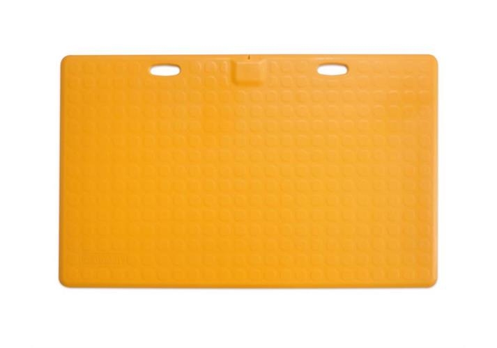 Tappeto scendiletto allarmato CareMat 70 x 110 cm giallo rettangolare