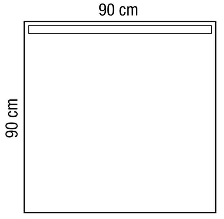 Telo sterile Halyard Basics 90 x 90 cm con lato adesivo