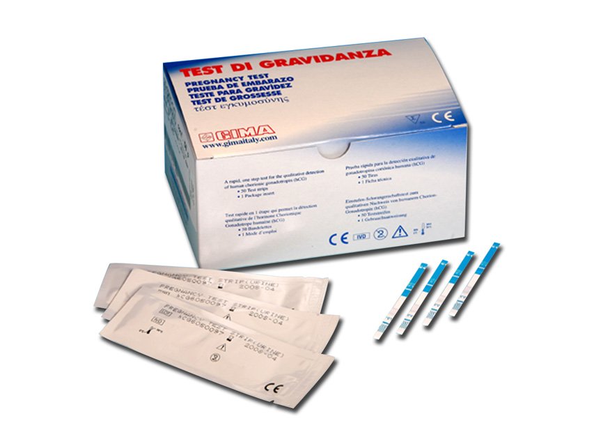 Test gravidanza strisce 50 pezzi - professionale 29100