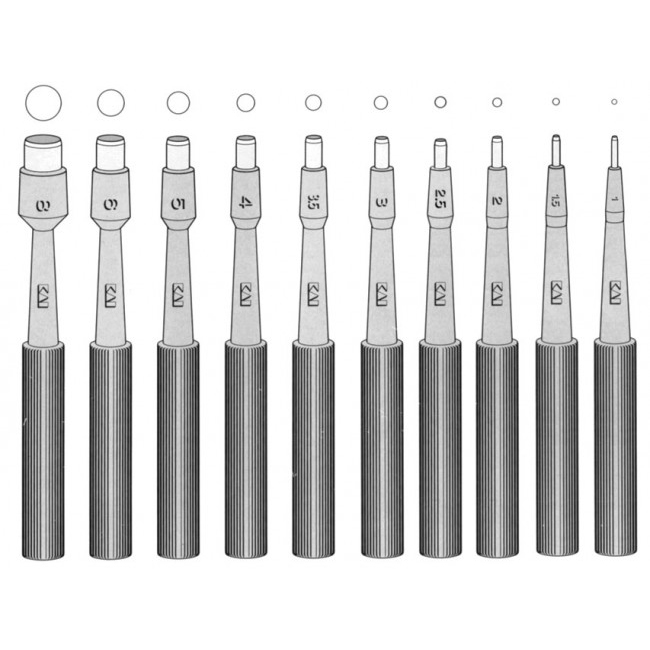 Curette Biopsia-Punch Kai